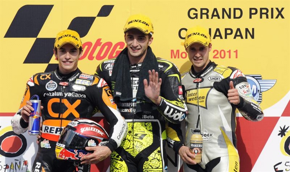 Moto2n Iannonek irabazi du Sari Nagusia. Argazkia: EFE