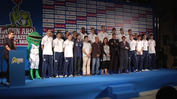 Presentación del Lagun Aro Gipuzkoa Basket