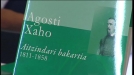 Agosti Xaho idazlearen biografia idatzi du Xabier Zabaltzak