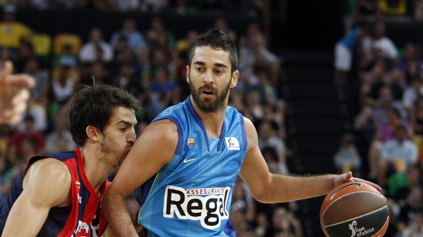 Pau Ribas y Juan Carlos Navarro. Foto: EFE