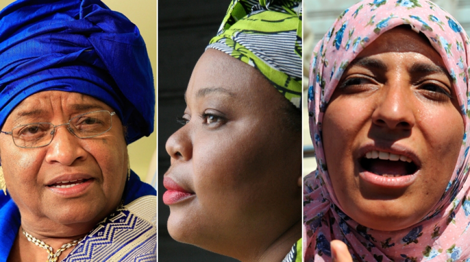 El Nobel de la Paz 2011 premia la lucha de las mujeres en África