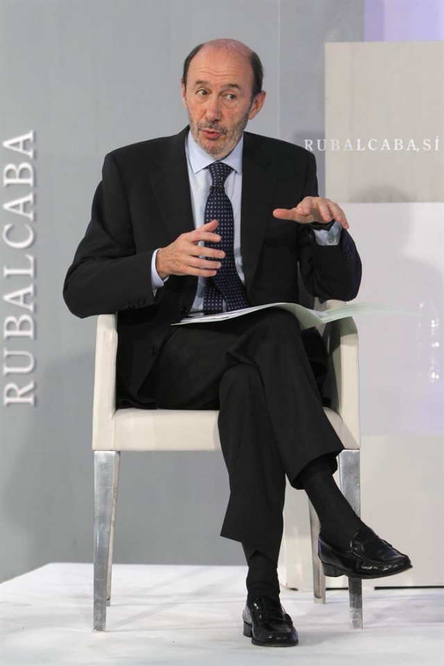 Alfredo Perez Rubalcaba. Argazkia: EFE