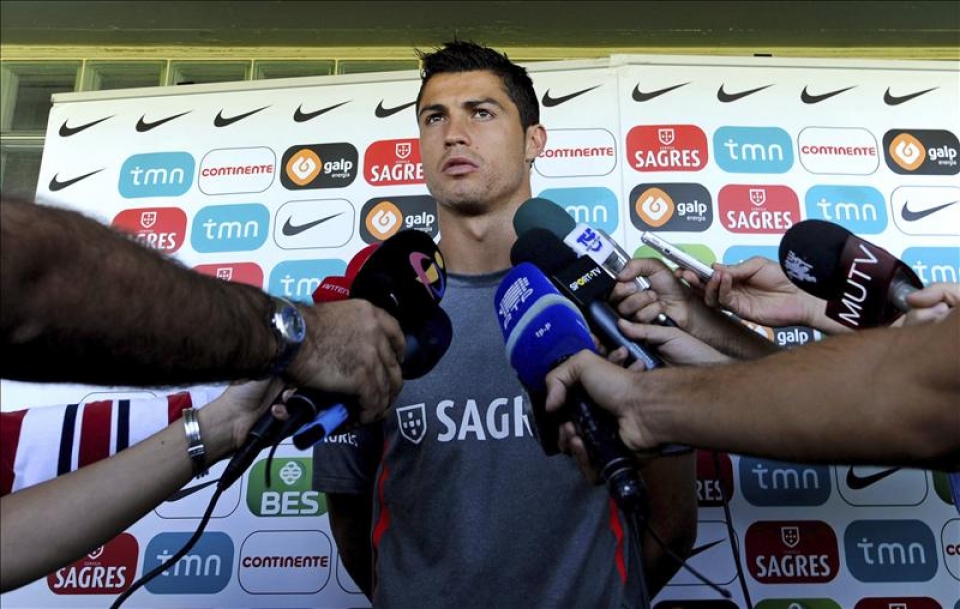 El futbolista Cristiano Ronaldo. Foto: EFE