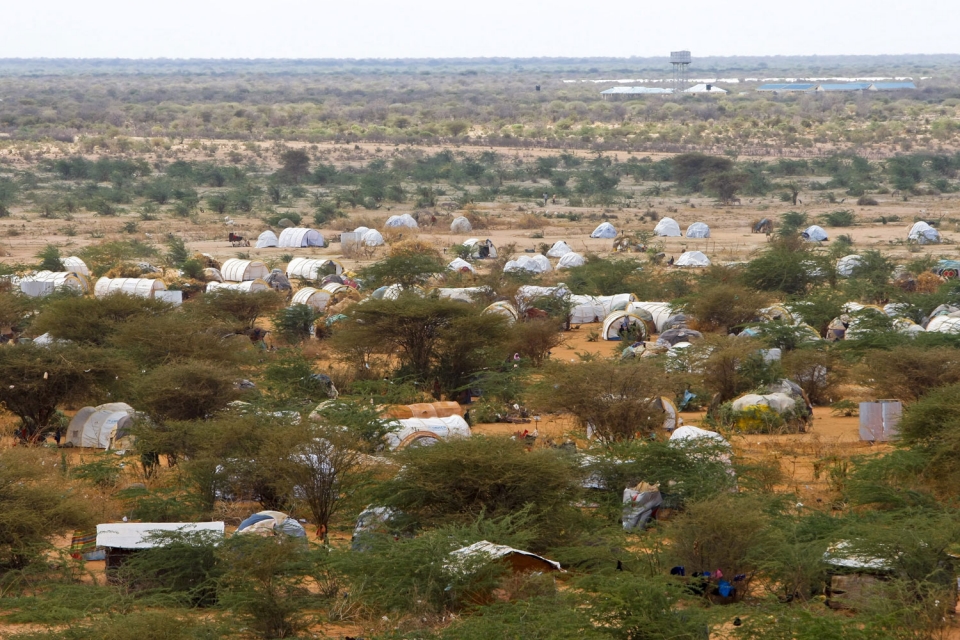 El campo de refugiados de Dadaab, al noreste de Kenia