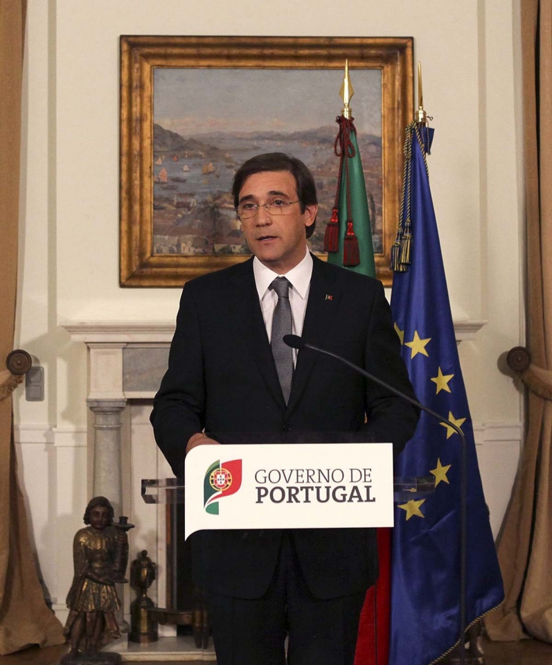 El primer ministro de Portugal ha anunciado nuevas medidas de austeridad. Foto: EFE