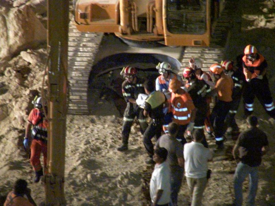 Tres fallecidos en Cuevas del Almanzora. Foto: EFE