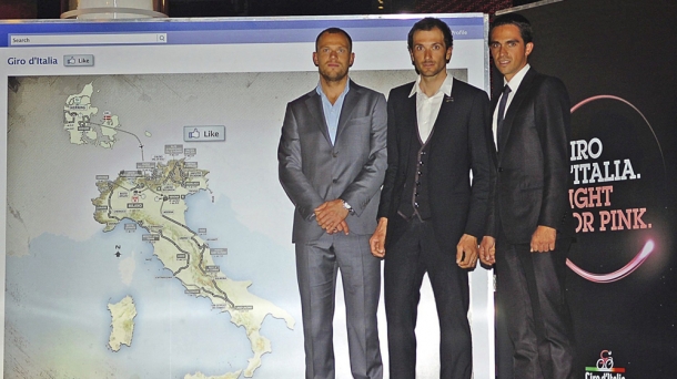 Presentación del Giro 2012. Imagen de archivo. Foto: EFE