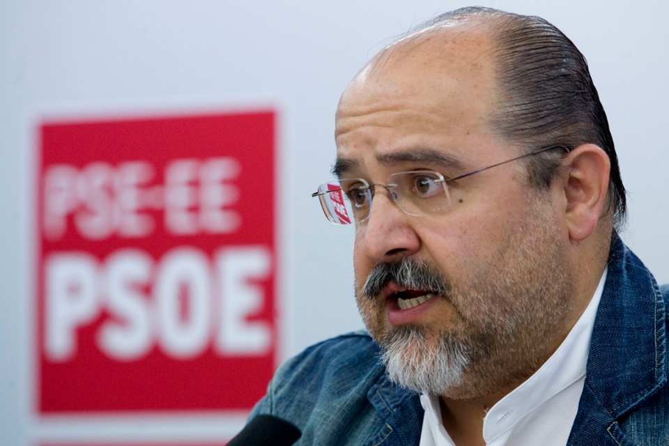 Imagen de archivo del presidente del PSE de Álava, Txarli Prieto. Foto: EFE