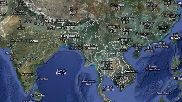 ROSAT satellite may have crashed on Southeast Asia. Photo: Google