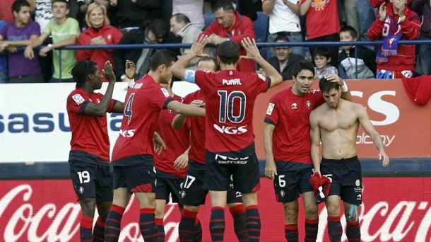 Osasuna-Levante (2-0). Foto: EFE