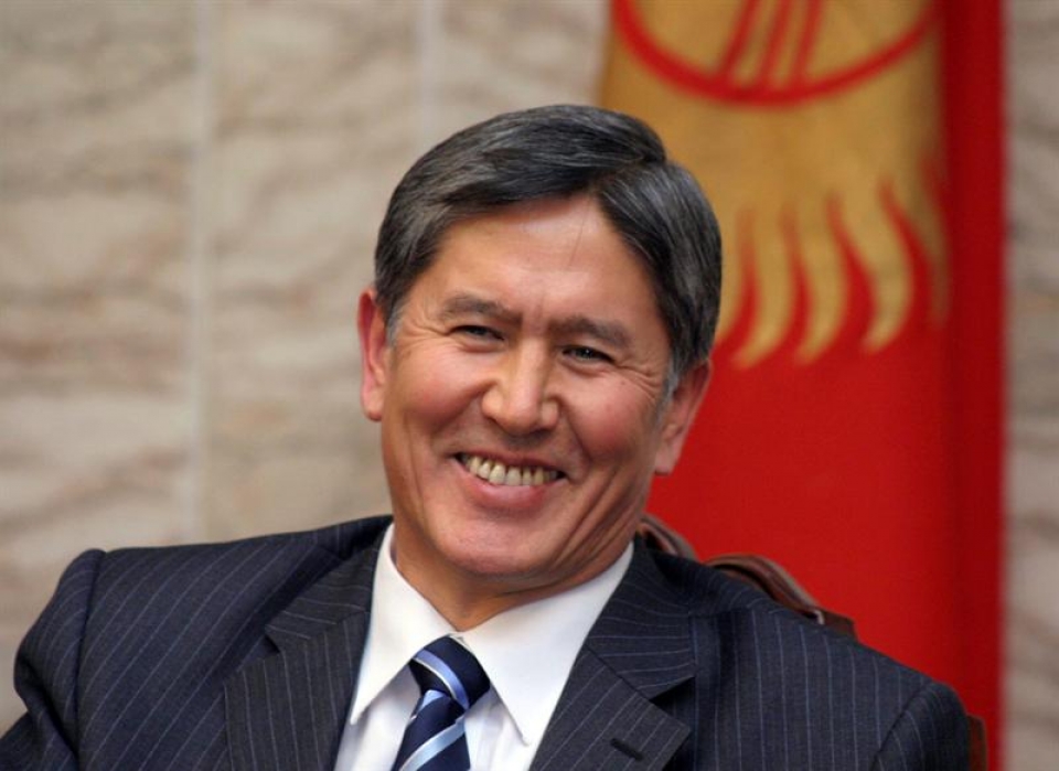 Almazbek Atambayevek irabazi ditu Kirgizistango hauteskundeak. Argazkia: EFE
