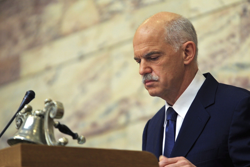 El primer ministro griego, Yorgos Papandréu