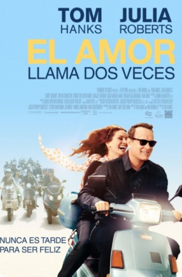 Julia Roberts y Tom Hanks, en el cartel de 'El amor llama dos veces'. Foto: Tripictures