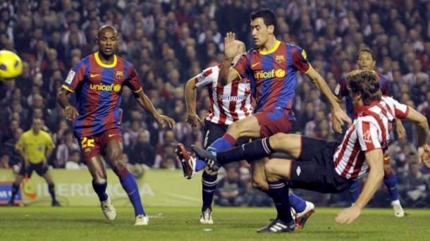 Athletic-FC Barcelona, imagen de archivo. Foto: EFE