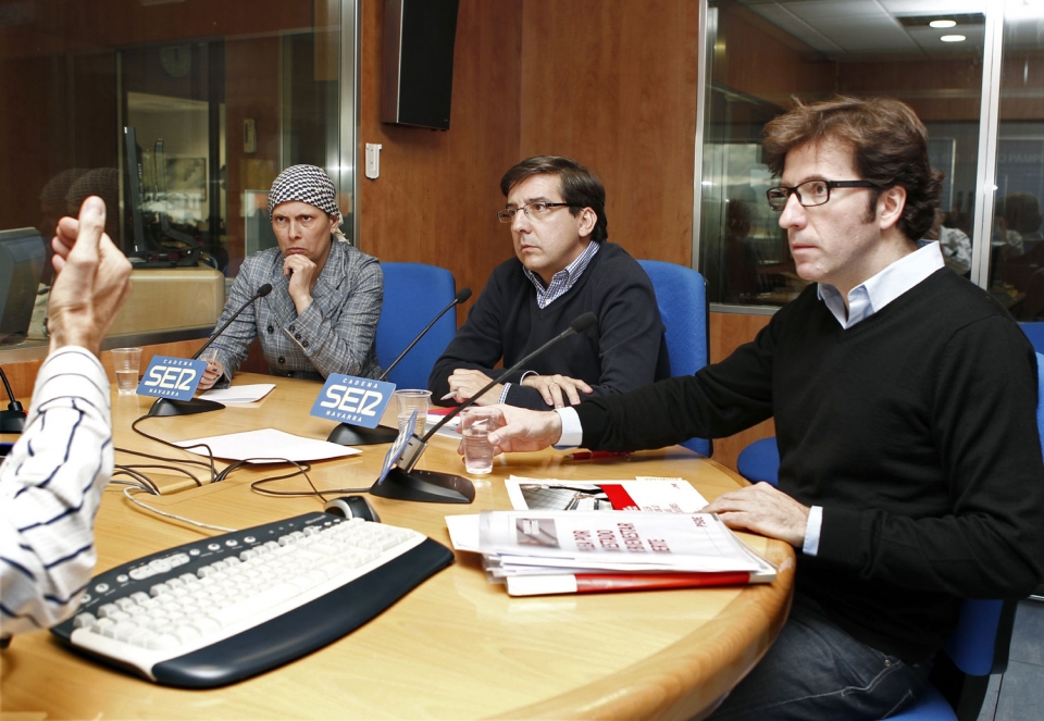 Los candidatos al Congreso por Geroa Bai, UPN-PP y PSOE-PSN