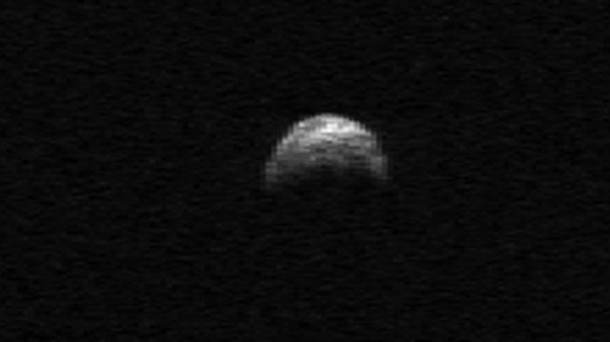 Asteroid 2005 YU55. Photo: EFE
