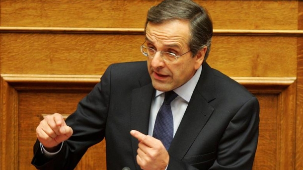 El líder de la oposición de Grecia, Antonis Samaras. Foto: EFE