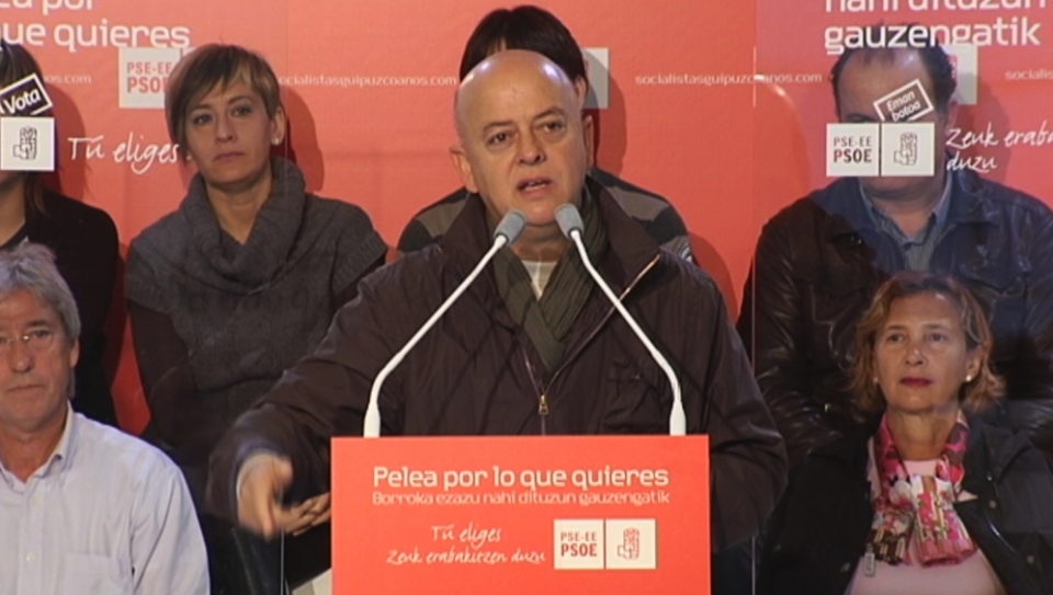 El exalcalde de Donostia-San Sebastián y actual diputado socialista, Odón Elorza. EFE