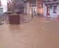 Floods in Gipuzkoa: River Leitzaran floods streets in Andoain