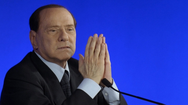 Silvio Berlusconi faces a parliamentary vote on Tuesday. Photo: EFE