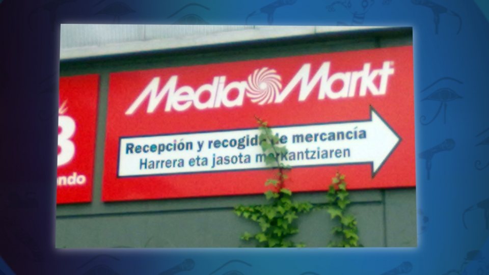 Aitor Melendok Basauriko Bilbondo merkataritza-gunean aurkitutakoa.