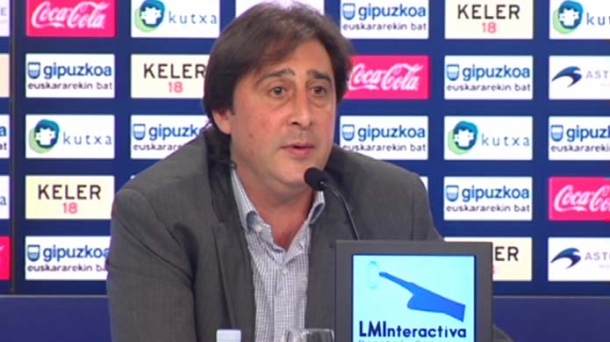 'Loren', director deportivo de la Real Sociedad. Foto: EITB