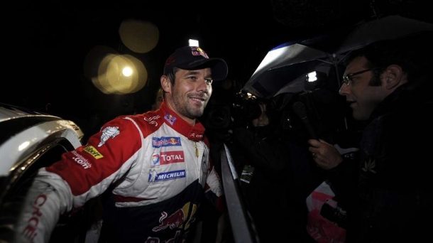 Sebastien Loeb durante el Rally de Gran Bretaña. Foto: EFE