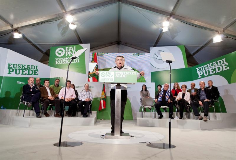  El presidente del PNV, Íñigo Urkullu. Foto: EFE