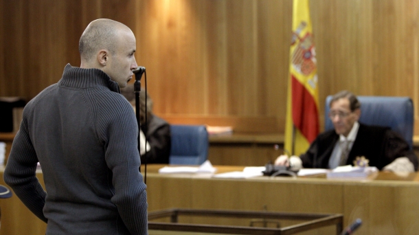 Gurutz Agirresarobe durante el juicio en la Audiencia Nacional. Foto: EFE