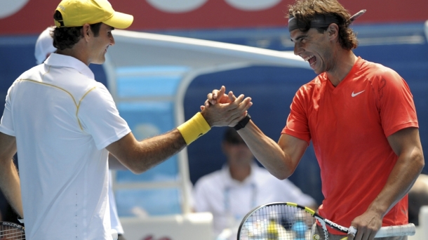 Nadal y Federer. Foto: EFE