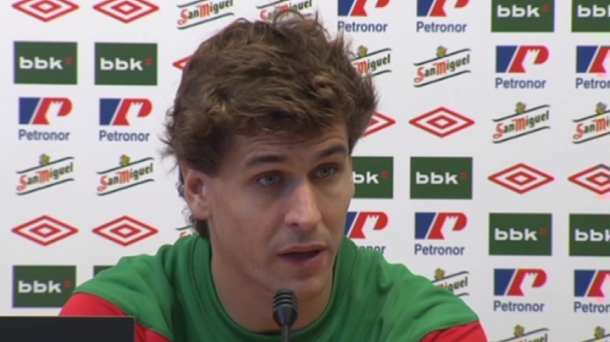 Llorente: 'Estoy bien, pero he entrenado con cuidado'