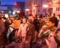 Occupy demonstrators fill the streets in Oakland (California)