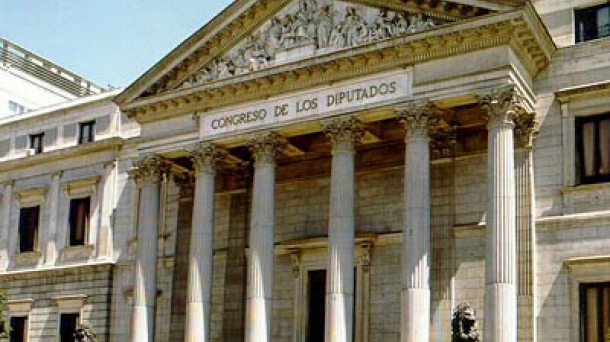 Imagen del Congreso de los Diputados. Foto: EFE.