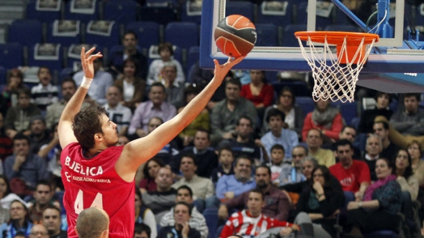 Nemanja Bjelica, jugador del Caja Laboral. Foto: EFE