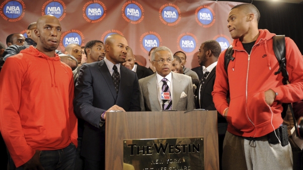 El director ejecutivo del sindicato de jugadores de la NBA, Billy Hunter. Foto: EFE.