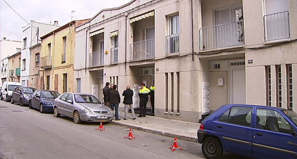 Lugar donde ocurrió un caso de violencia de género en Terrassa.