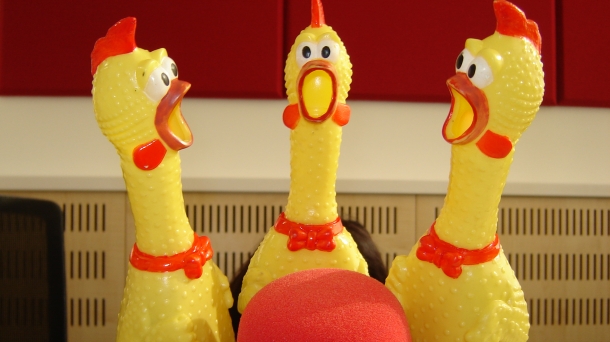 Gozategiren 'Emostazu musutxue'ren txanda abesti lehiaketan. Itzela!