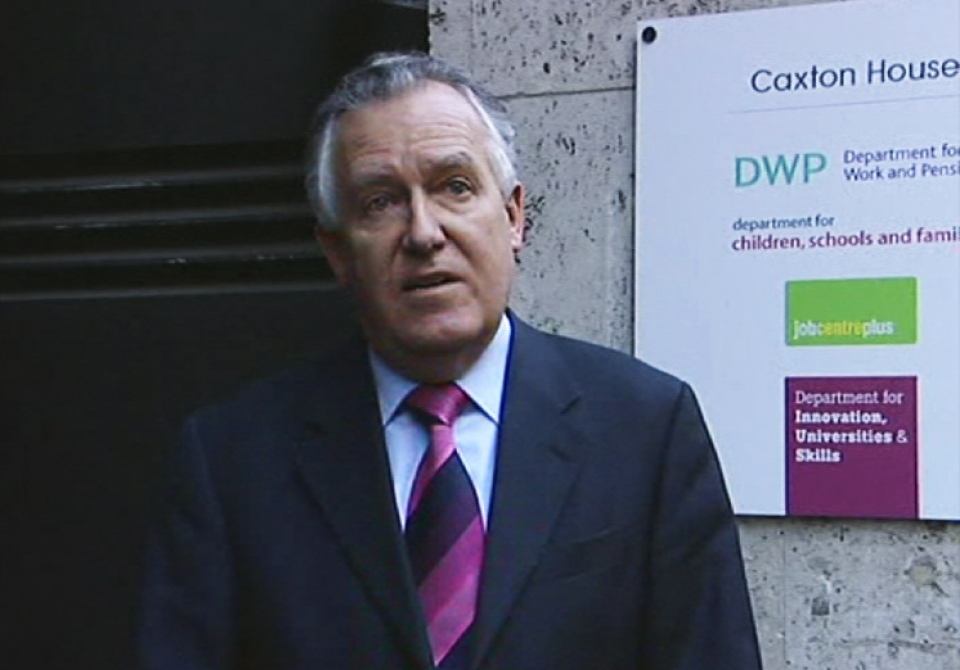 Peter Hain exministro para Irlanda del Norte. Foto: EITB