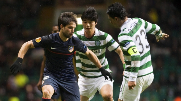 Celtic-Atlético Madrid. Foto. EFE