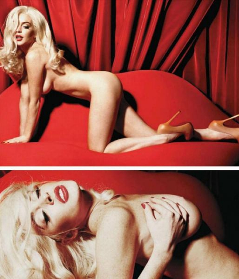 Se filtran todas las fotos de Lindsay Lohan desnuda para PlayBoy