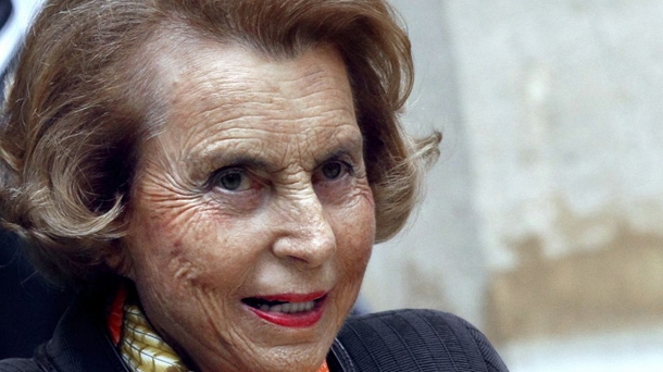 La propietaria de L'Oreal Liliane Bettencourt. Foto: EFE