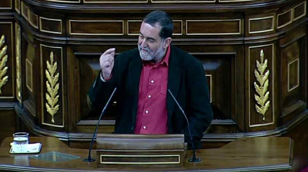 Iñaki Antigüedad en el Congreso.