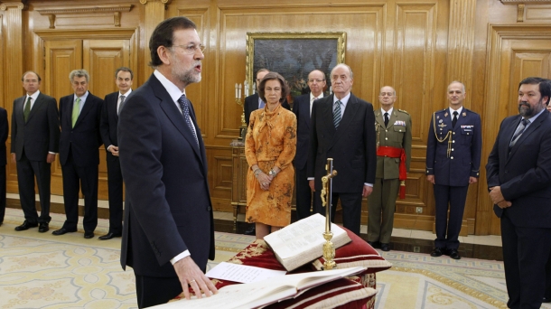 New Spanish prime minister Mariano Rajoy. Photo: EFE