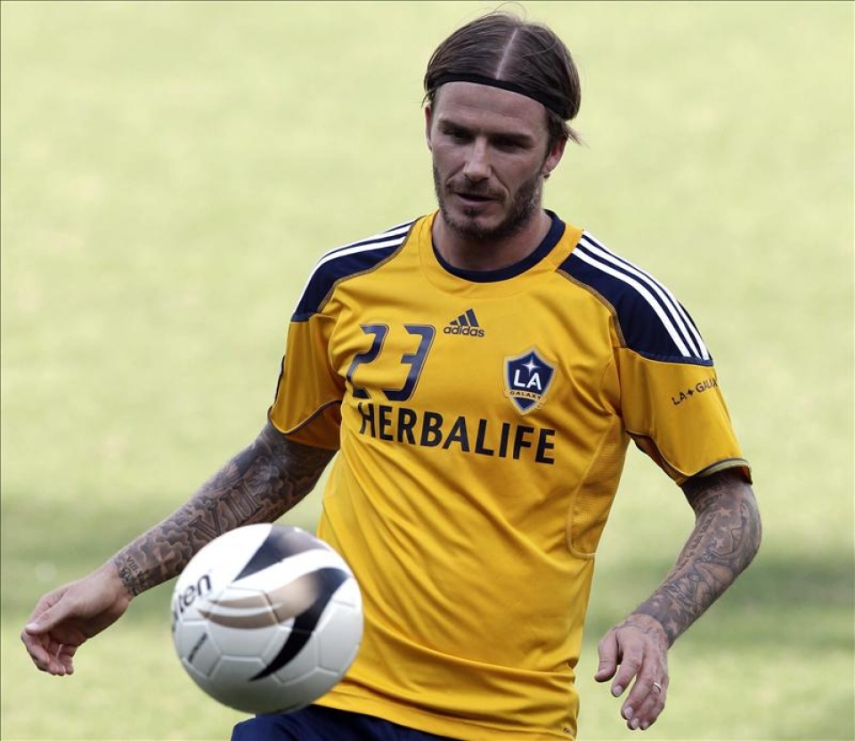 David Beckhamek futbolari agur esango dio. Argazkia. EFE