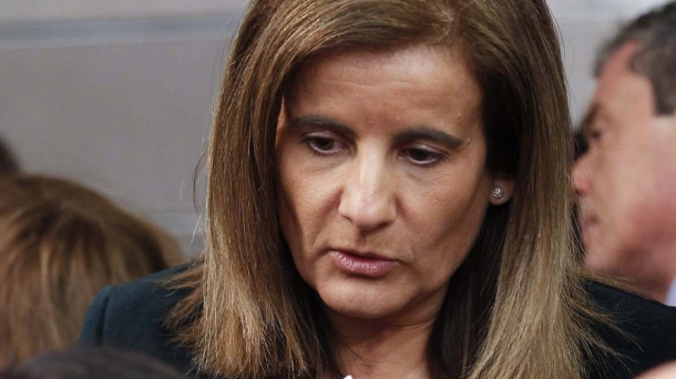 La ministra de Seguridad Social y Trabajo, Fátima Báñez.