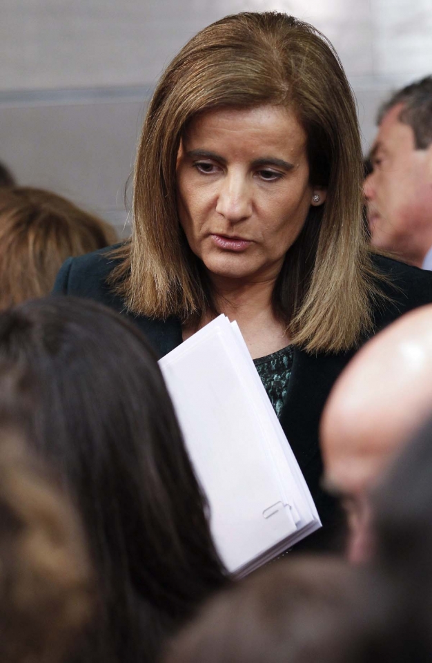 La ministra de Seguridad Social y Trabajo, Fátima Báñez.