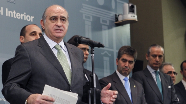 Jorge Fernández, ministro de Interior. Foto: EFE.