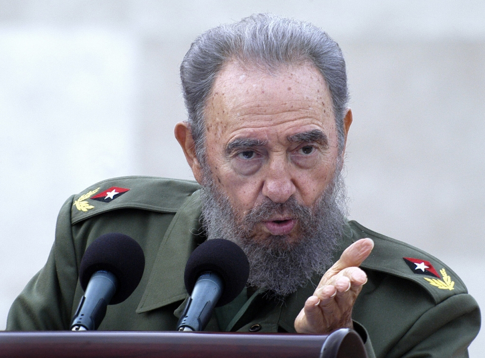 Fidel Castro Kubako presidente ohia. EFE