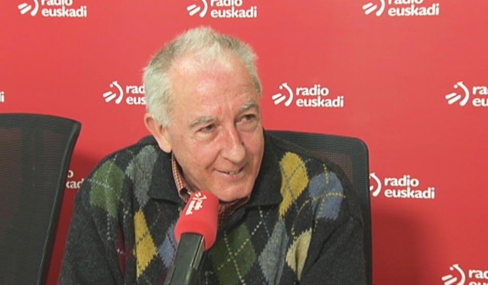Joseba Arregi, exconsejero del Gobierno Vasco, en una entrevista. Foto de archivo: Radio Euskadi
