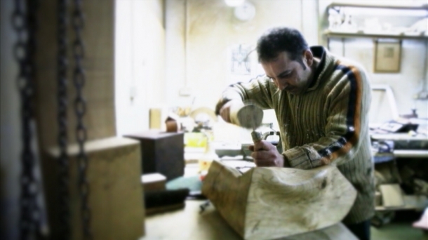 Jesús Lizaso y el diálogo con el material